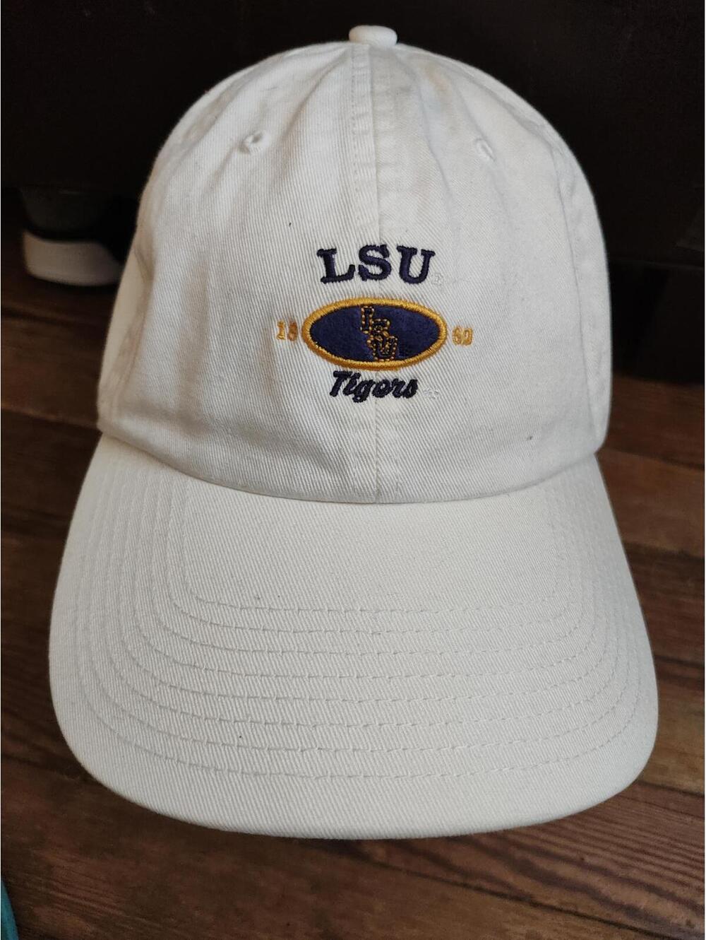 Women's LSU strapback hat/cap twins enterprises EUC